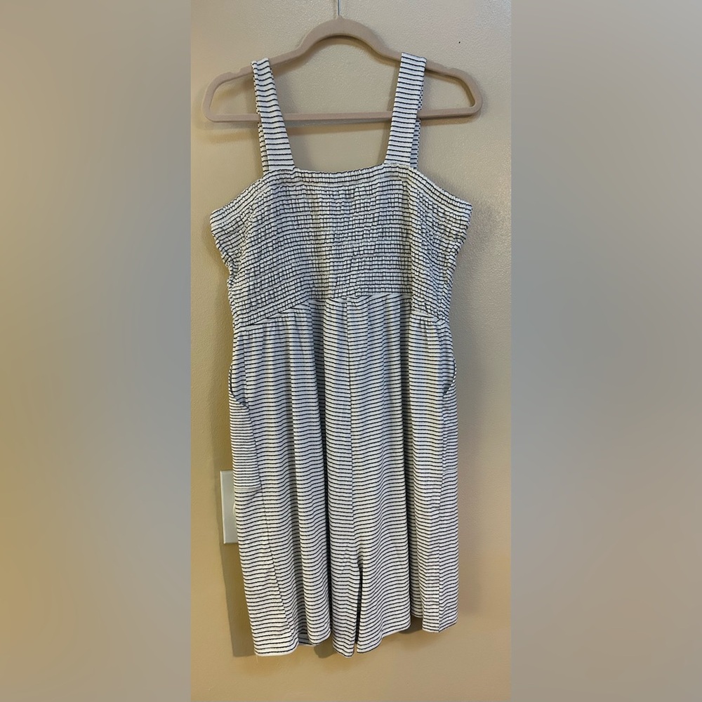 Zenana Size 2X Smocked Bodice Knit Rompet